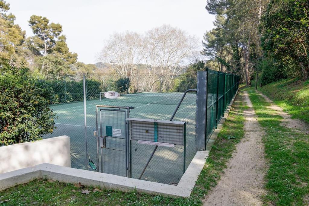 Domaine Des Palmiers - Piscine- Parking - Tennis - Clim Канны Экстерьер фото